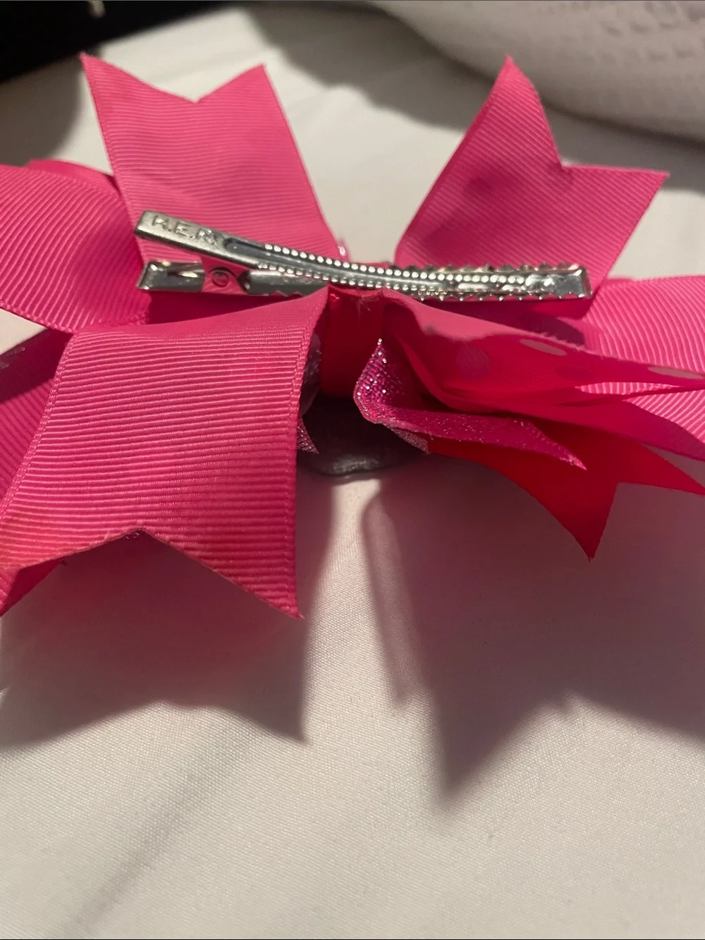 Disney Pink Minnie Mouse Layered Hair Bow